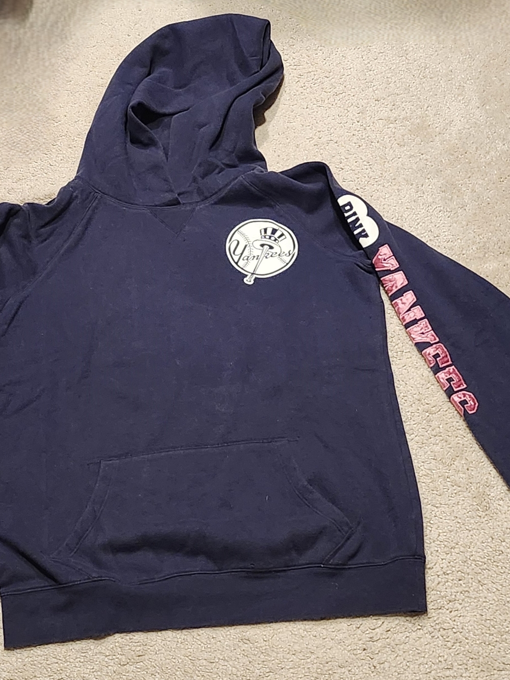 PINK Victoria's Secret New York Yankees Major League Baseball Sweatshirt